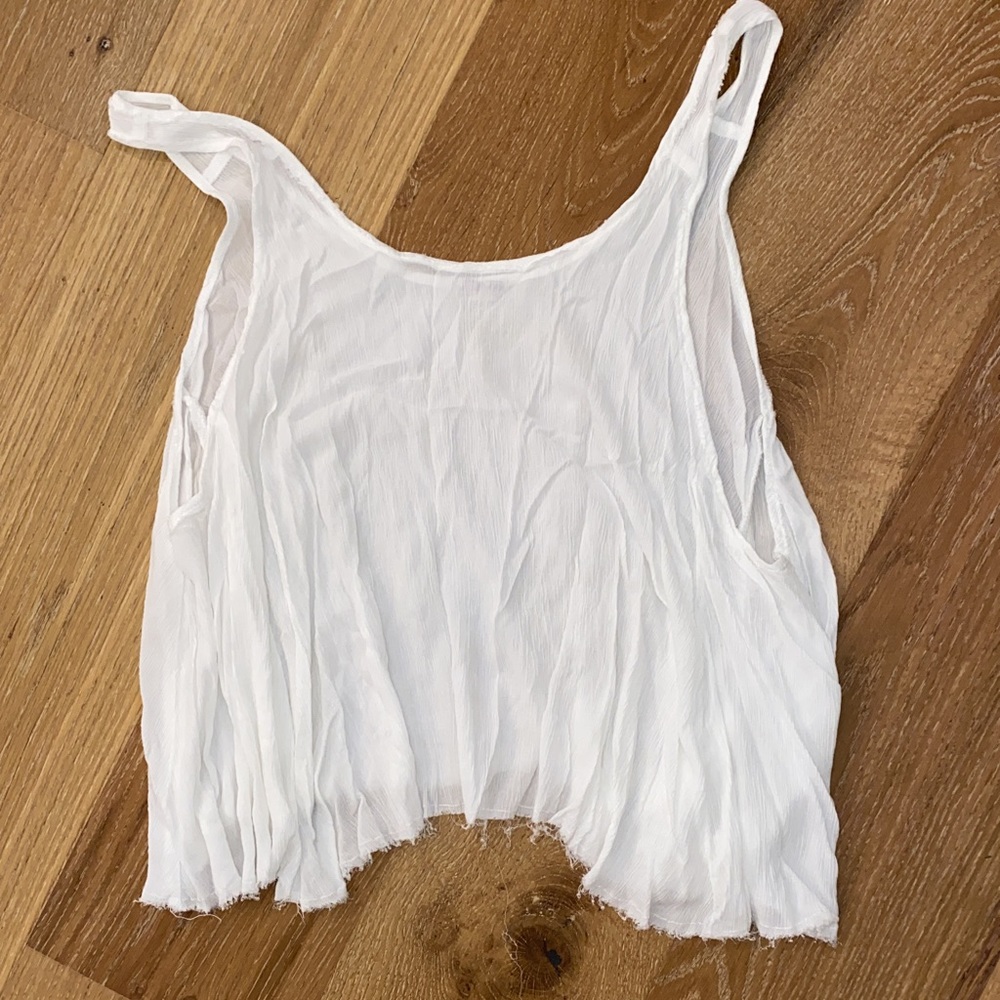 Free People white tank top